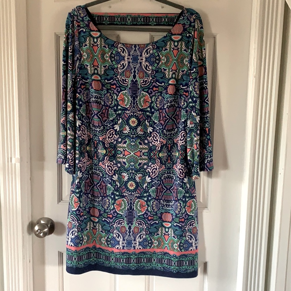 Colorful Laundry by Shelli Segal Dress Size Large